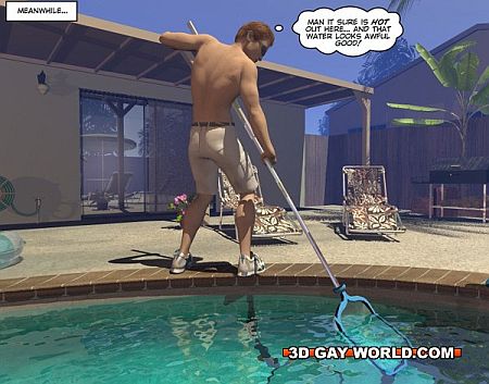 Pool Boy Porn Cartoon - The Pool Boy\